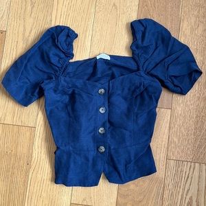 Wilfred Janine Button Top